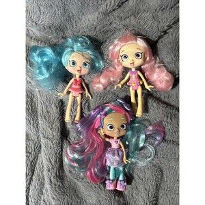 Shopkins Shoppies Dolls Lot of 3